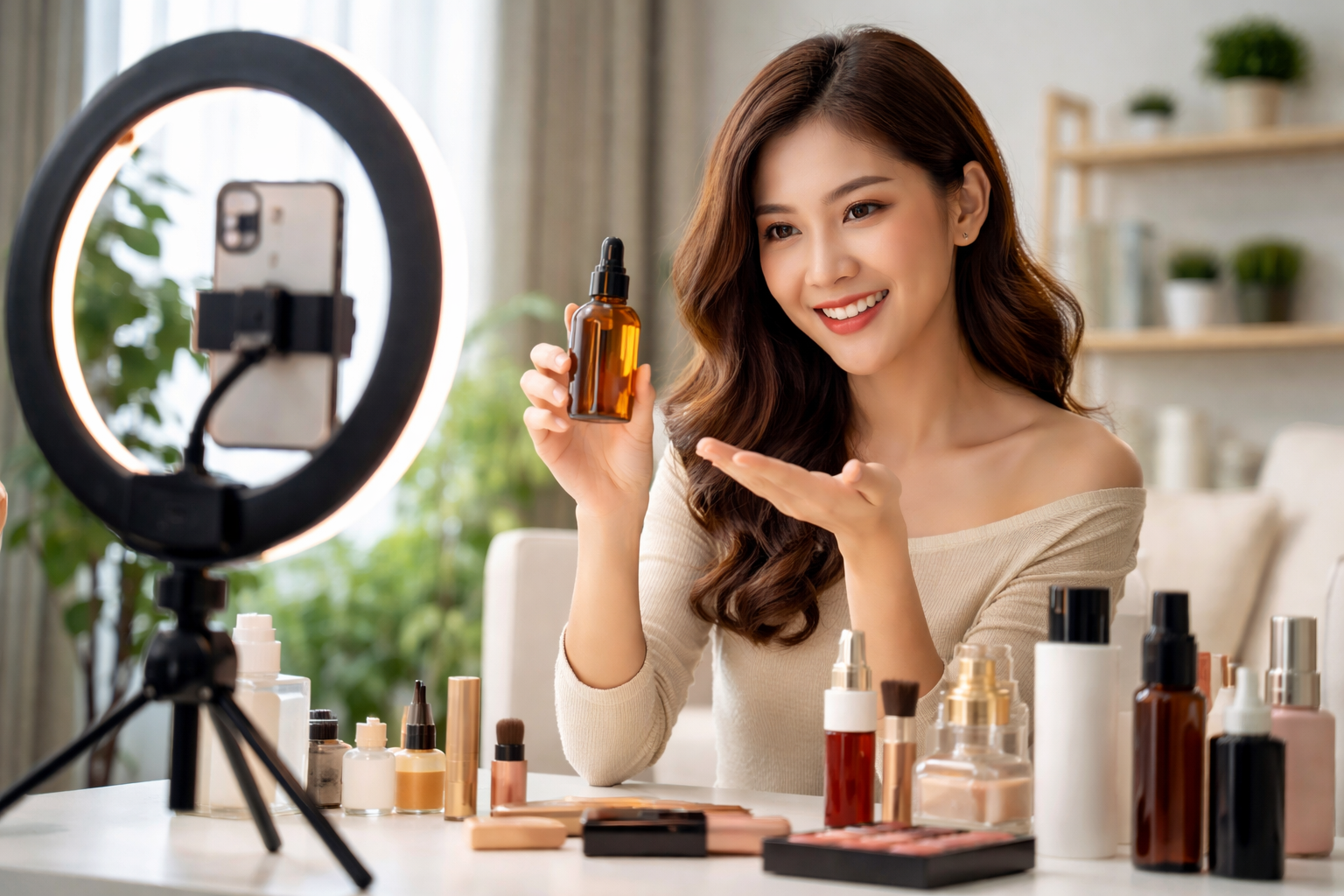 Live%20streaming%20beauty%20showcase%20in%20studio