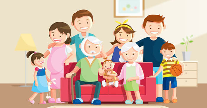 hinh-ve-dang-yeu-gia-dinh-nhieu-the-he-quay-quan-ben-ghe-sofa